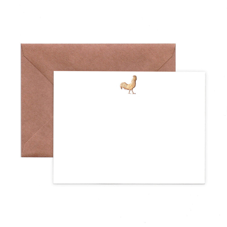 golden rooster notecards
