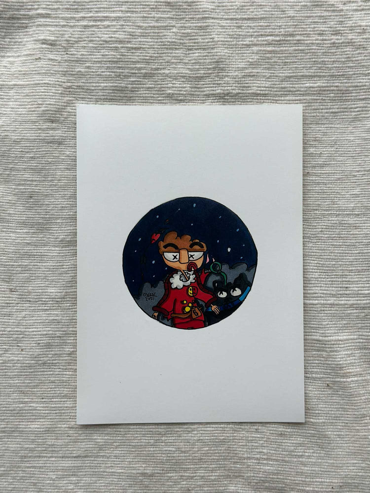 "holiday" print