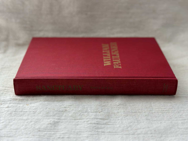 vintage sanctuary hardcover book by william faulkner