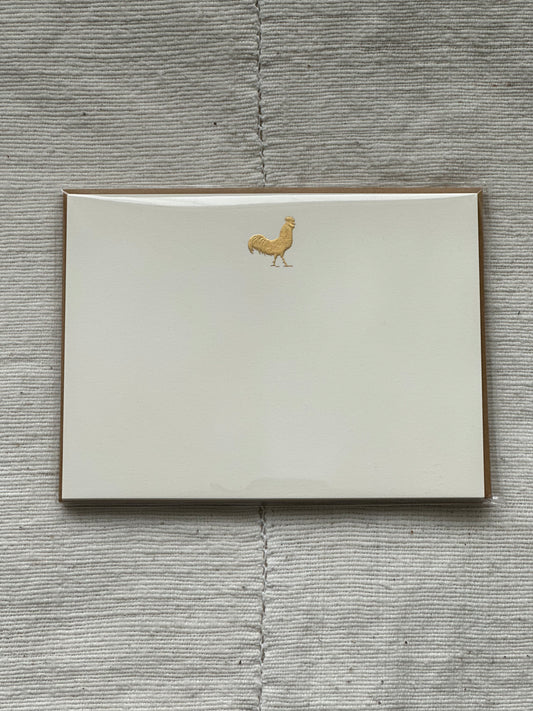 golden rooster notecards