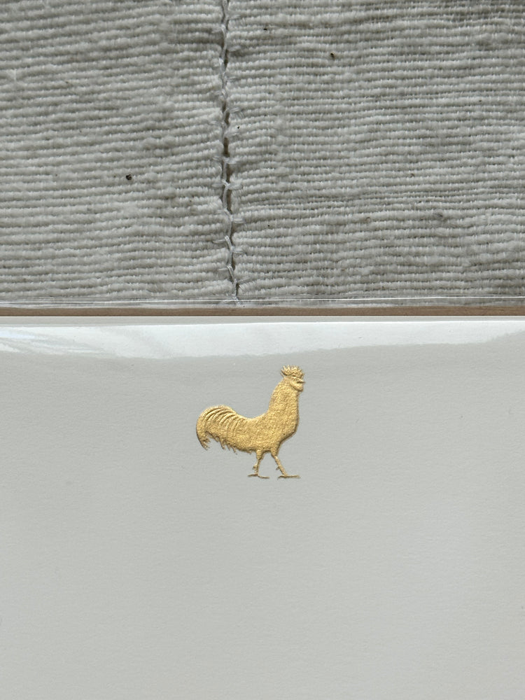 golden rooster notecards